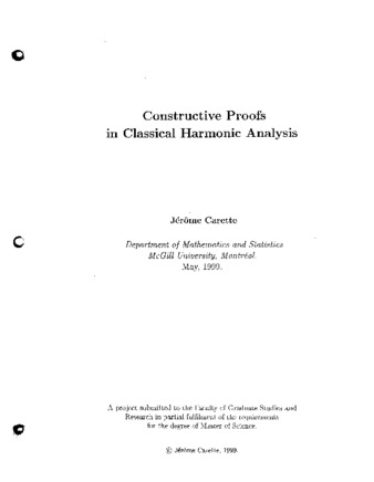 Constructive proofs in classical harmonic analysis thumbnail