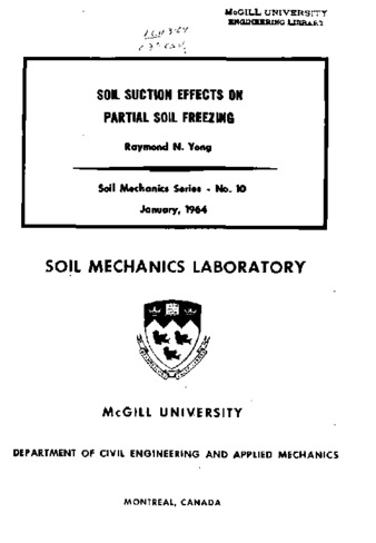 Soil suction effects on partial soil freezing thumbnail