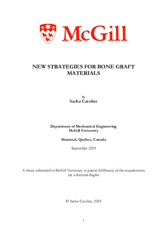 New strategies for bone graft materials thumbnail