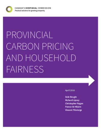 Provincial Carbon Pricing and Household Fairness thumbnail