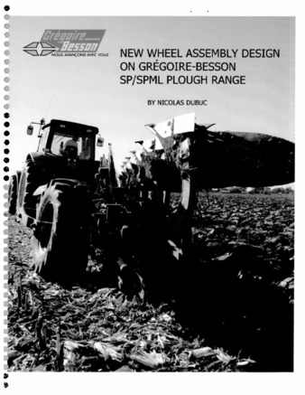 New Wheel Assembly Design on Grégoire-Besson SP/SPML Plough Range thumbnail