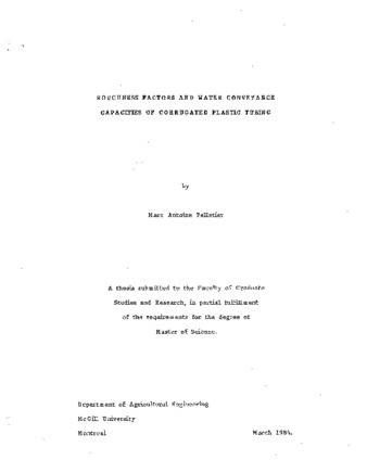 Etude de faisabilitié pour la conception de la canalisation premaire et secondaire du project d'irrigation de Maillard-Torbeck en Haiti thumbnail