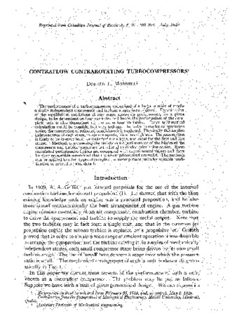 Contraflow contrarotating turbocompressors thumbnail