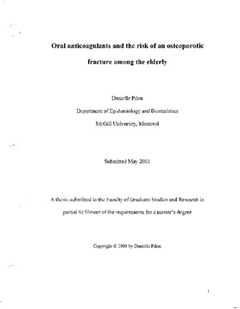 Oral anticoagulants and the risk of an osteoporotic fracture among the elderly thumbnail