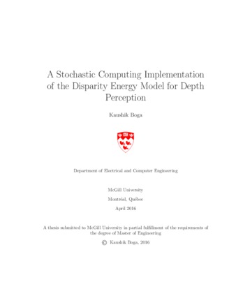 A stochastic computing implementation of the disparity energy model for depth perception thumbnail