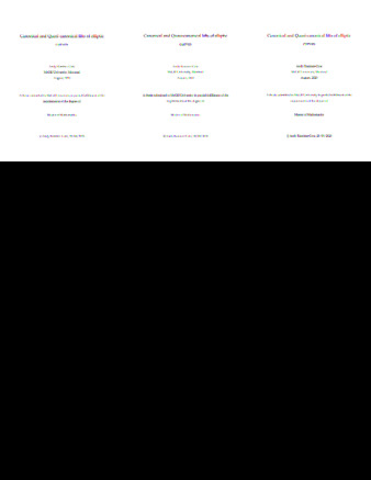 Canonical and Quasi-canonical lifts of elliptic curves thumbnail