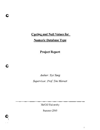 Casting and Null Values for Numeric Database Type thumbnail
