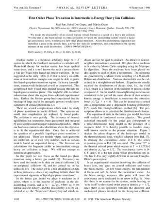 First order phase transition in intermediate energy heavy ion collisions thumbnail