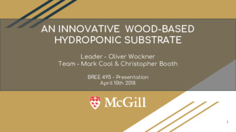 An Innovative Wood-Based Hydroponic Substrate thumbnail