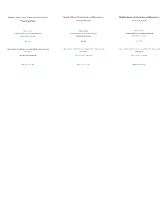 Modeling human visual attention and distraction in visual search tasks thumbnail