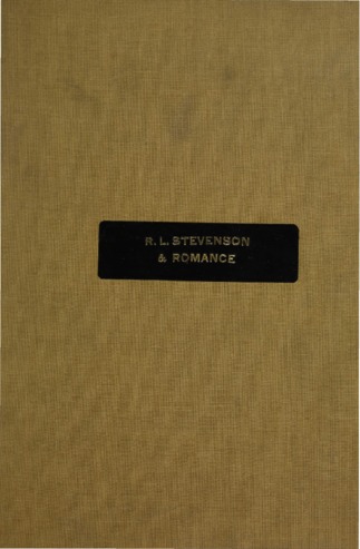 Robert Louis Stevenson and romance : his attitude towards life and his confidence in the essential goodness of man as revealed in his romances. thumbnail