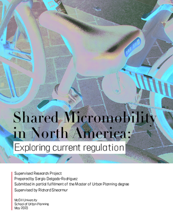 Shared Micromobility in North America: Exploring current regulation thumbnail