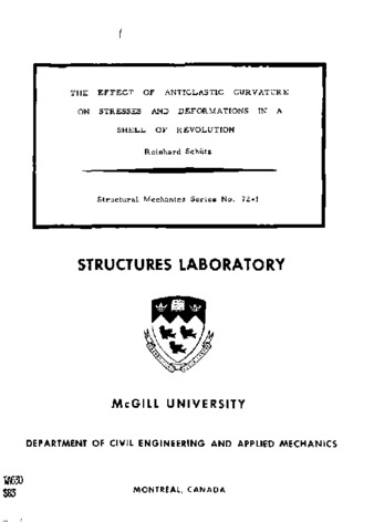 The effect of anticlastic curvature on stresses and deformations in a shell of revolution thumbnail