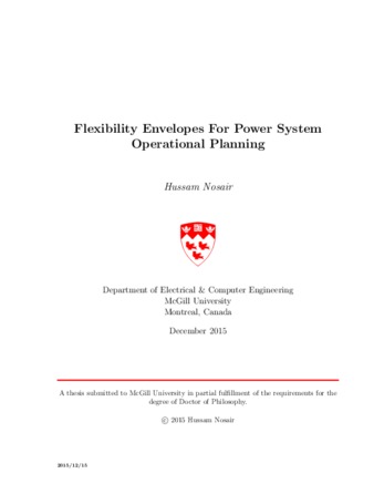 Flexibility envelopes for power system operational planning thumbnail