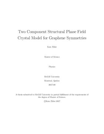 Two component structural phase field crystal model for graphene symmetries thumbnail