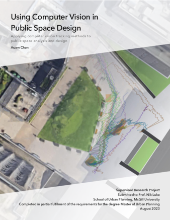 Using Computer Vision in Public Space Design Applying computer vision tracking methods to public space analysis and design thumbnail