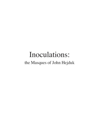 Inoculations: the Masques of John Hejduk thumbnail