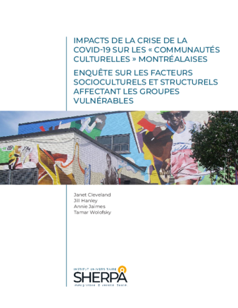 Impacts de la crise de la covid-19 sur les «communautés culturelles » montréalaises : enquête sur les facteurs socioculturels et structurels affectant les groupes vulnérables. rapport de recherche thumbnail