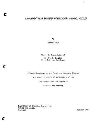 Impingement heat transfer with re-entry channel nozzles thumbnail