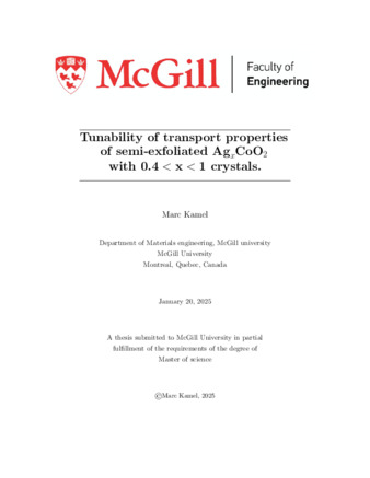 Tunability of transport properties in semi-exfoliated AgxCoO2-δ (0.4 < x < 1) crystals thumbnail