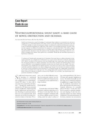 Ventriculoperitoneal shunt knot: a rare cause of bowel obstruction and ischemia thumbnail