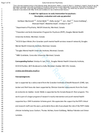 Description, evaluation and scale-up potential of a model for rapid access to early intervention for psychosis thumbnail