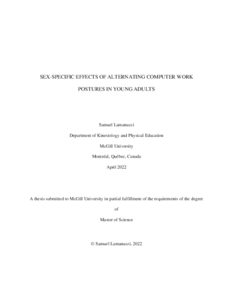 Sex-specific effects of alternating computer work postures in young adults thumbnail