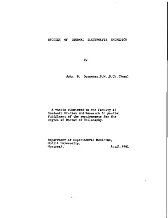 Studies of diurnal electrolyte excretion. thumbnail