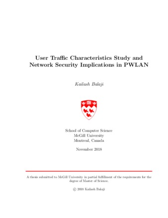 User traffic characteristics study and network security implications in PWLAN thumbnail