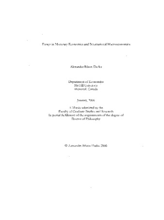 Essays in monetary economics and international macroeconomics thumbnail