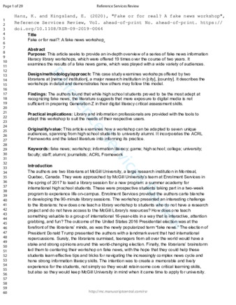 Fake or for real?: A fake news workshop thumbnail