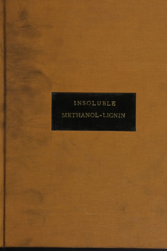 Insoluble methanol-lignin : a contribution to the study of lignin. thumbnail