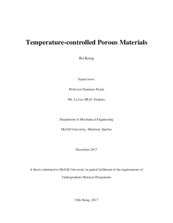 Temperature-controlled Porous Materials thumbnail