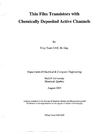 Thin film transistors with chemically deposited active channels thumbnail