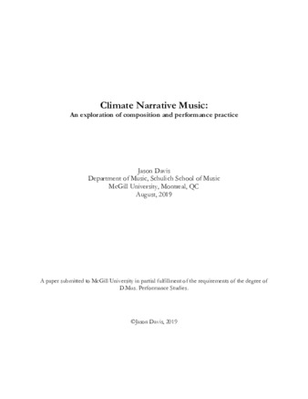 Climate narrative music: an exploration of composition and performance practice thumbnail