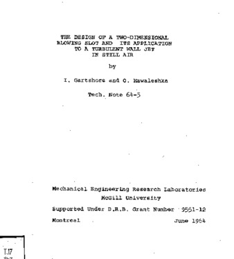 The design of a two-dimensional blowing slot and its application to a turbulent wall jet in still air thumbnail