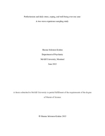 Perfectionism assessment pdf image