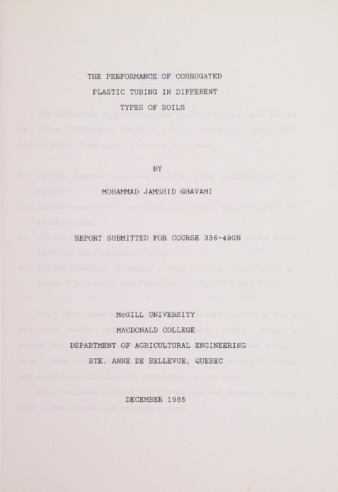 Performance of Corrugated Plastic Tubing in Different Types of Soils thumbnail
