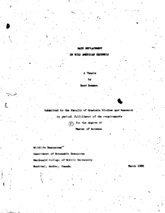 Mate replacement in wild American kestrels thumbnail