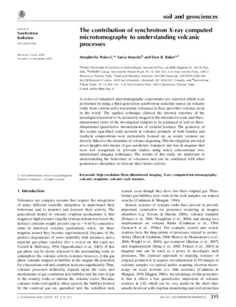 The contribution of synchrotron X-ray computed microtomography to understanding volcanic processes thumbnail