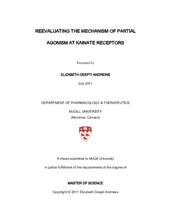 Reevaluating the mechanism of partial agonism at kainate receptors thumbnail