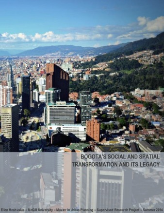 Bogota's Social and Spatial Transofrmation and Its Legacy thumbnail