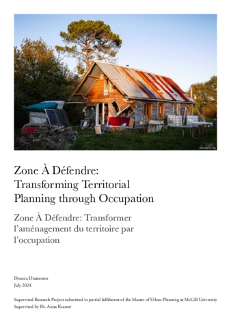 Zone À Défendre: Transforming Territorial Planning through Occupation thumbnail