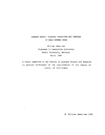 Genroku kabuki : cultural production and ideology in early modern Japan thumbnail