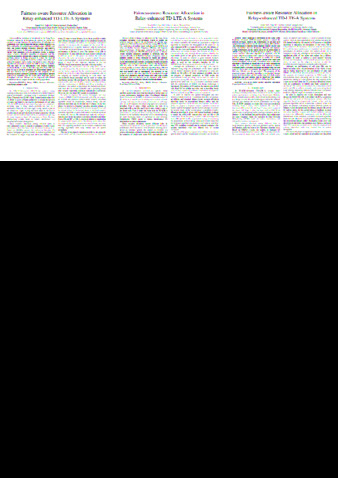Fairness-aware Resource Allocation in Relay-enhanced TD-LTE-A Systems thumbnail