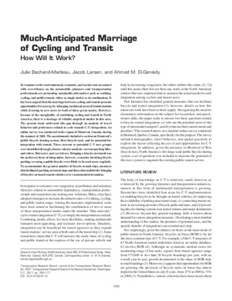 The much anticipated marriage of cycling and transit: But how will it work? thumbnail