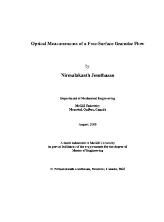 Optical measurements of a free-surface granular flow thumbnail