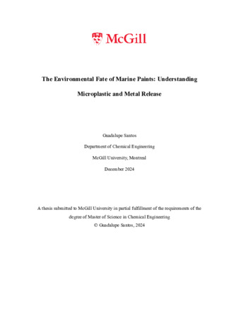 The Environmental Fate of Marine Paints: Understanding Microplastic and Metal Release thumbnail