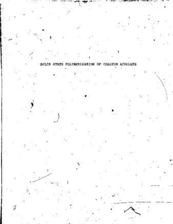 The mechanism of solid-state polymerization of calcium acrylate / thumbnail