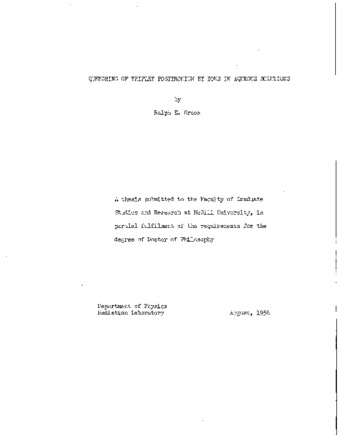 Quenching of triplet positronium by ions in aqueous solutions. thumbnail